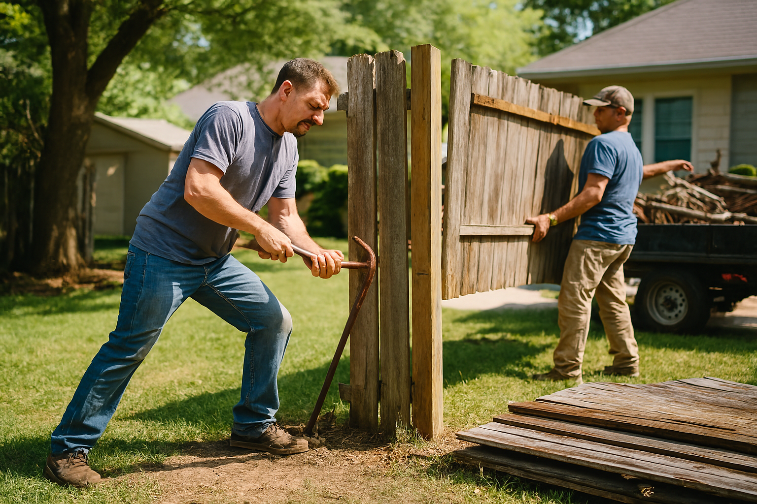WeCycle blog: How Much Does Fence Removal Cost? Complete Guide