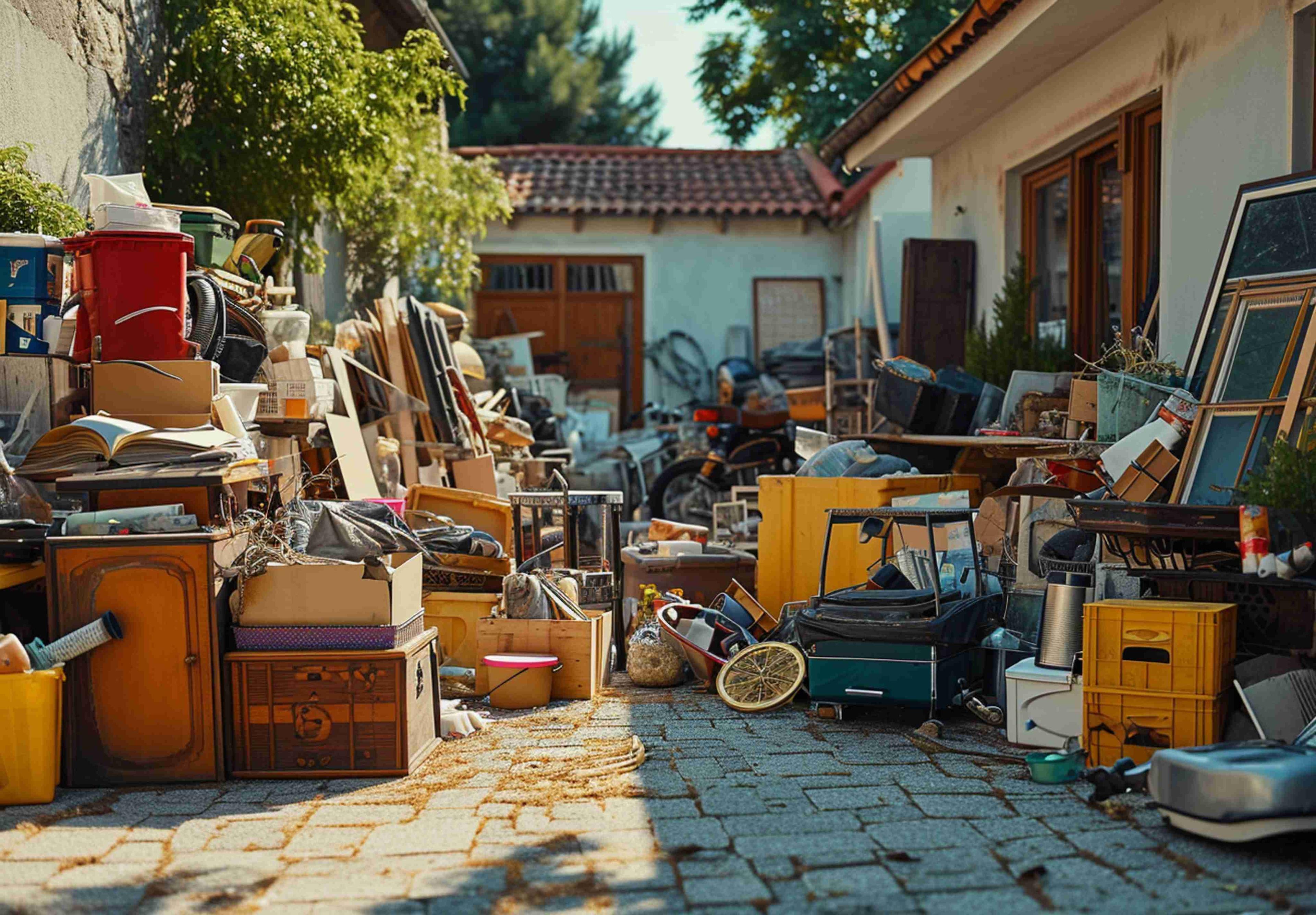 Items we don't take - junk pile example