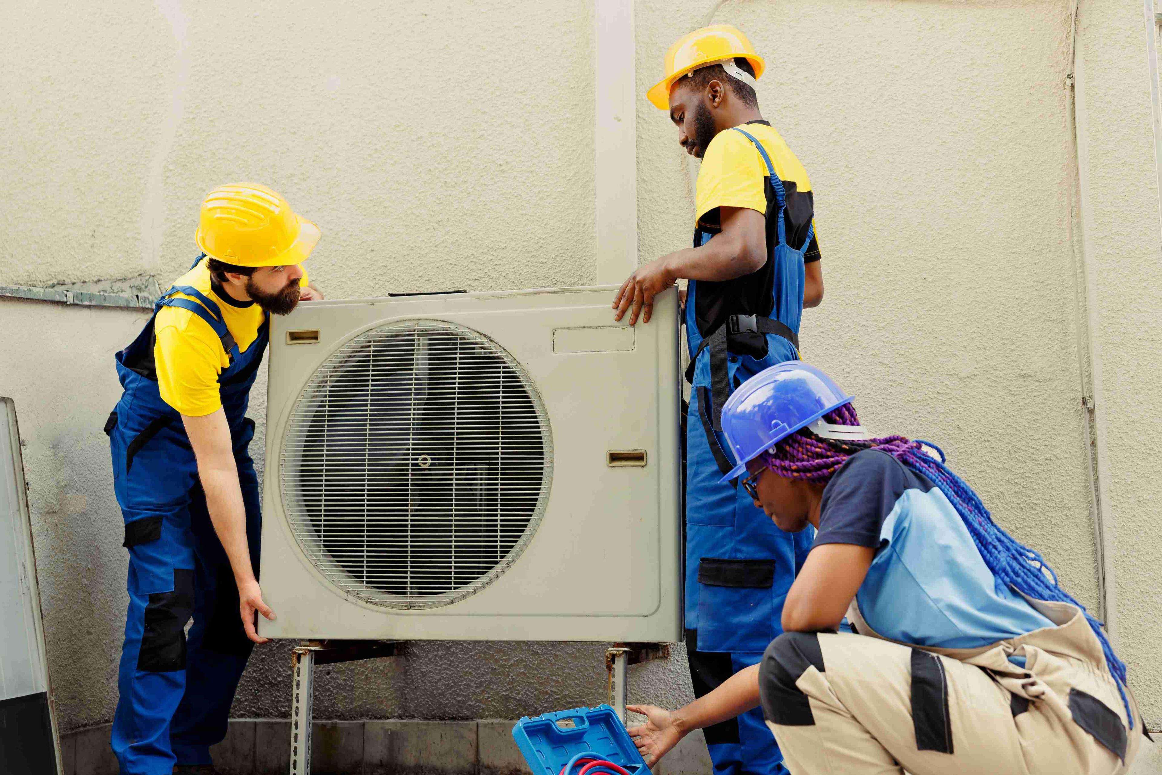 HVAC equipment removal