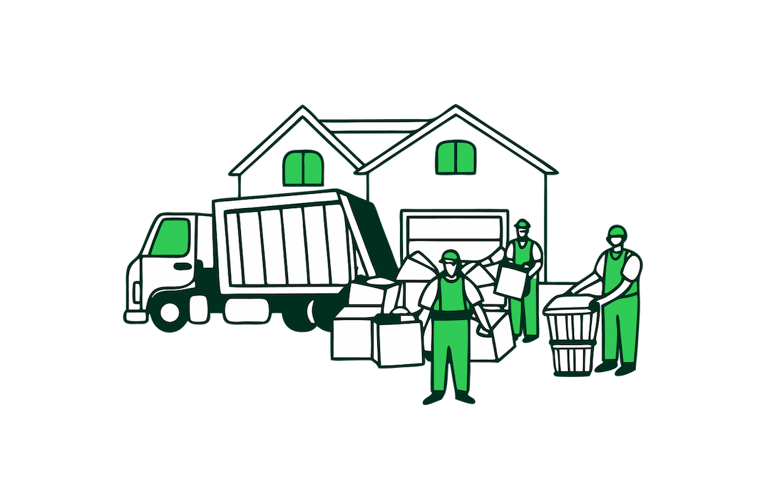 Professional junk removal by WeCycle WeCycle professional junk removal service